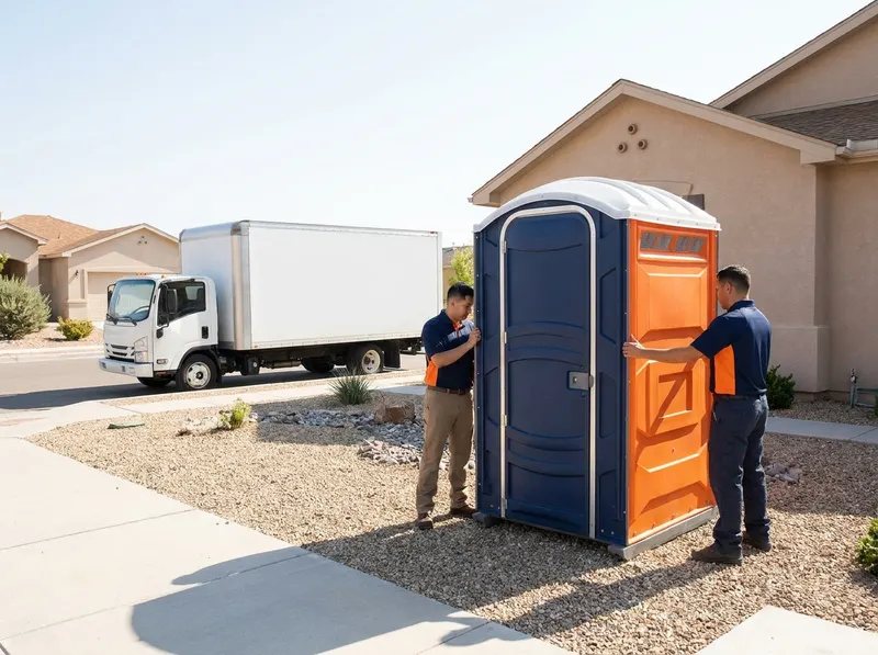 Construction Site Portable Toilets in Albuquerque, NM