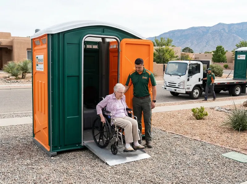 ADA Accessible Portable Toilet Rental in Albuquerque, NM