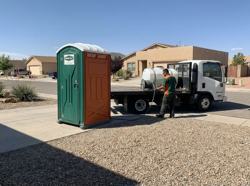 Construction Site Portable Toilets in Albuquerque, NM